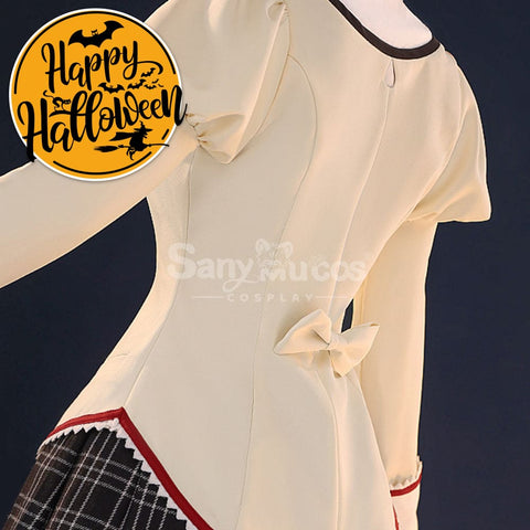 【In Stock】Anime Puella Magi Madoka Magica Cosplay Kaname Madoka&Akemi Homura&Tomoe Mami Cosplay Costume Premium Edition