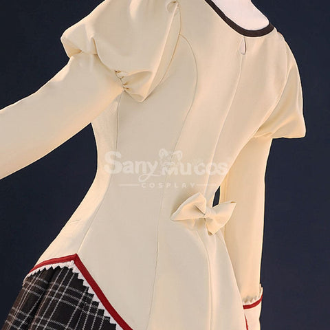 【In Stock】Anime Puella Magi Madoka Magica Cosplay Kaname Madoka&Akemi Homura&Tomoe Mami Cosplay Costume Premium Edition
