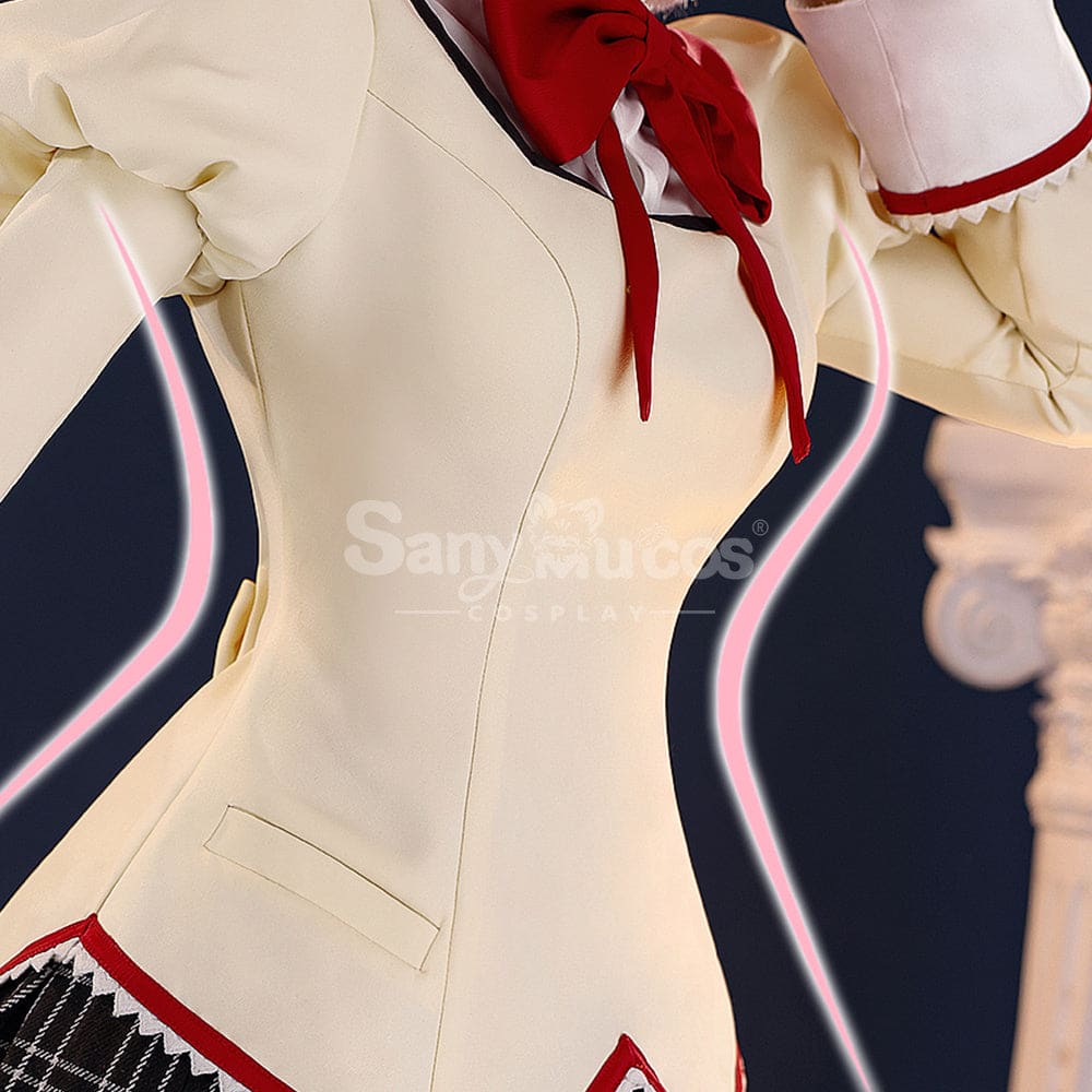 【In Stock】Anime Puella Magi Madoka Magica Cosplay Kaname Madoka&Akemi Homura&Tomoe Mami Cosplay Costume Premium Edition