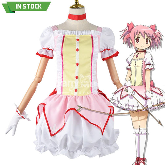 【In Stock】Anime Puella Magi Madoka Magica Cosplay Kaname Costume Costumes 1000