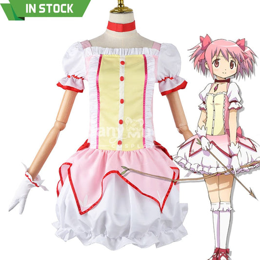 【In Stock】Anime Puella Magi Madoka Magica Cosplay Kaname Costume Costumes 1000