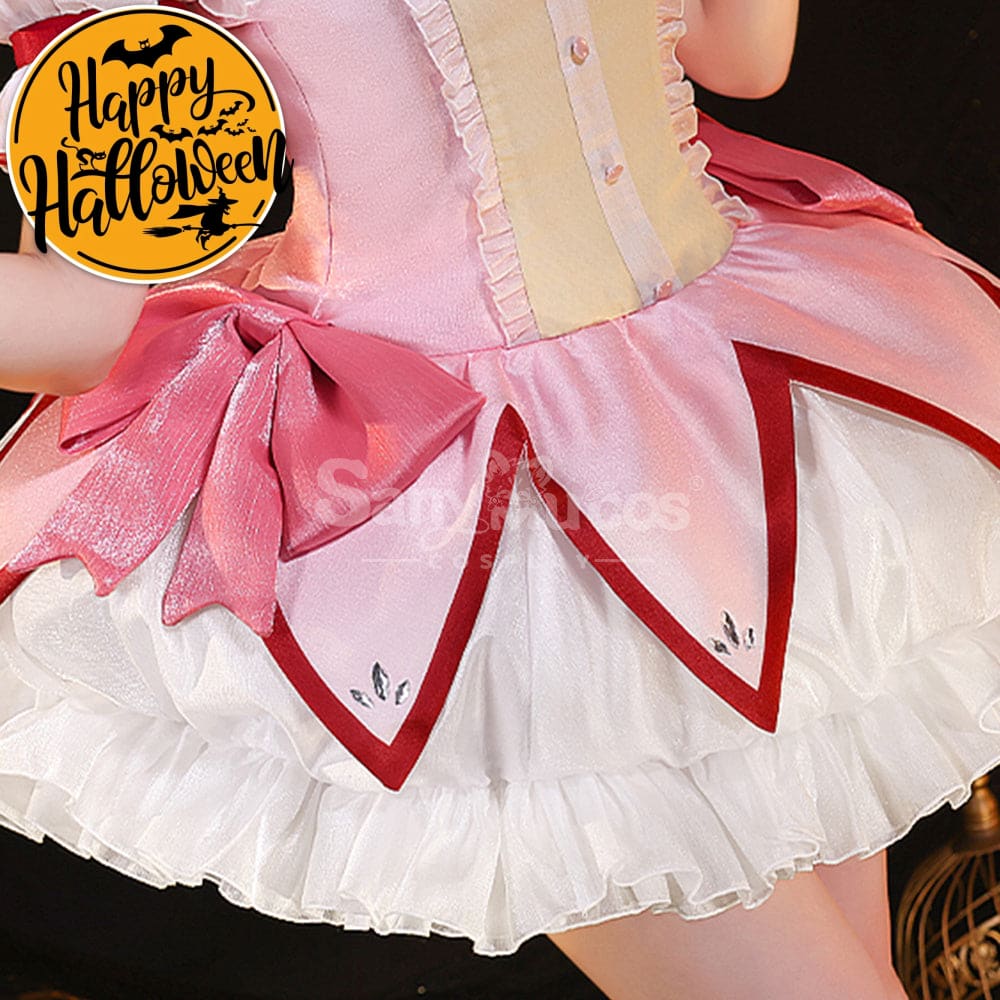 【In Stock】Anime Puella Magi Madoka Magica Cosplay Kaname Madoka Cosplay Costume Premium Edition Cosplay Costumes