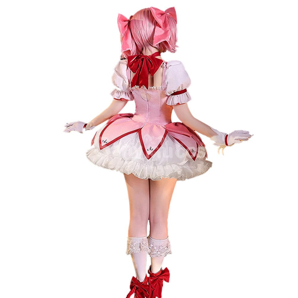 【In Stock】Anime Puella Magi Madoka Magica Cosplay Kaname Madoka Cosplay Costume Premium Edition Cosplay Costumes
