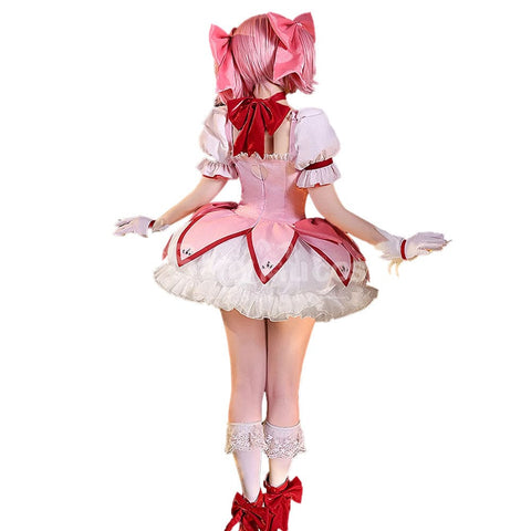 【In Stock】Anime Puella Magi Madoka Magica Cosplay Kaname Madoka Cosplay Costume Premium Edition Cosplay Costumes