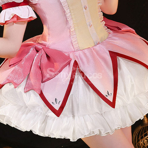 【In Stock】Anime Puella Magi Madoka Magica Cosplay Kaname Madoka Cosplay Costume Premium Edition Cosplay Costumes