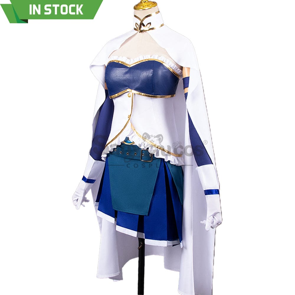 【In Stock】Anime Puella Magi Madoka Magica Cosplay Miki Sayaka Costume Costumes