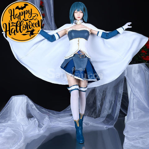 【In Stock】Anime Puella Magi Madoka Magica Cosplay Miki Sayaka Cosplay Costume Cosplay Costumes