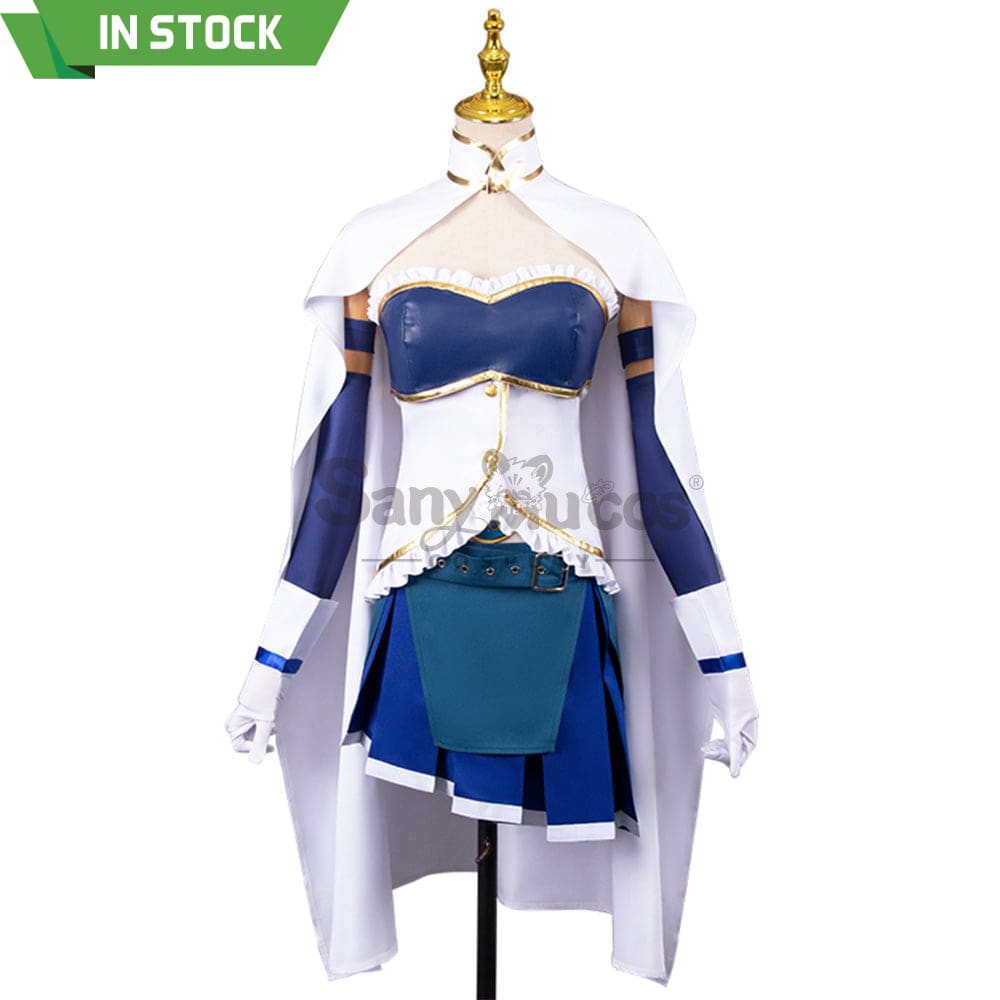 【In Stock】Anime Puella Magi Madoka Magica Cosplay Miki Sayaka Costume Costumes