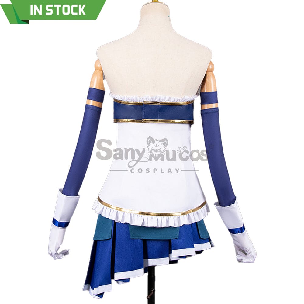 【In Stock】Anime Puella Magi Madoka Magica Cosplay Miki Sayaka Costume Costumes