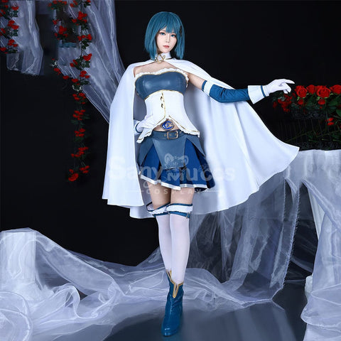 【In Stock】Anime Puella Magi Madoka Magica Cosplay Miki Sayaka Cosplay Costume Cosplay Costumes