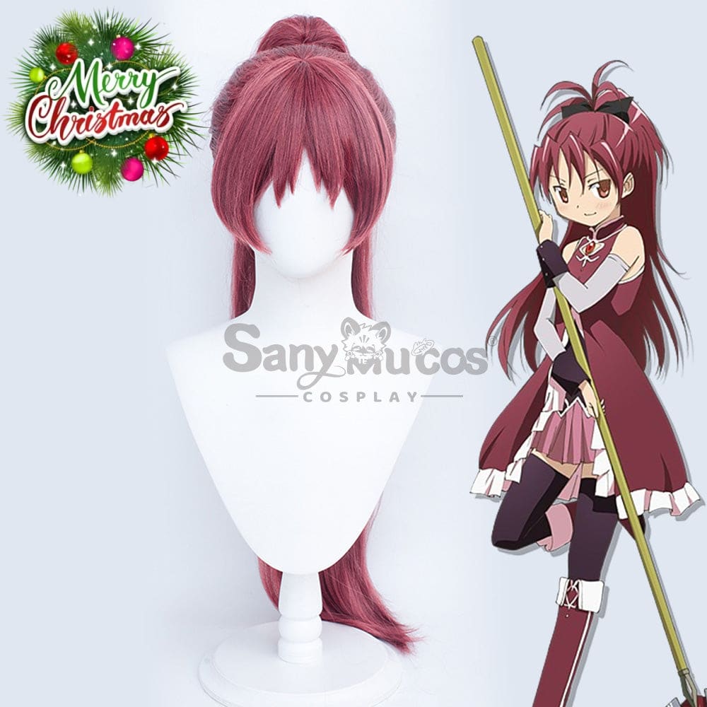 Anime Puella Magi Madoka Magica Cosplay Sakura Kyouko Wig Wigs