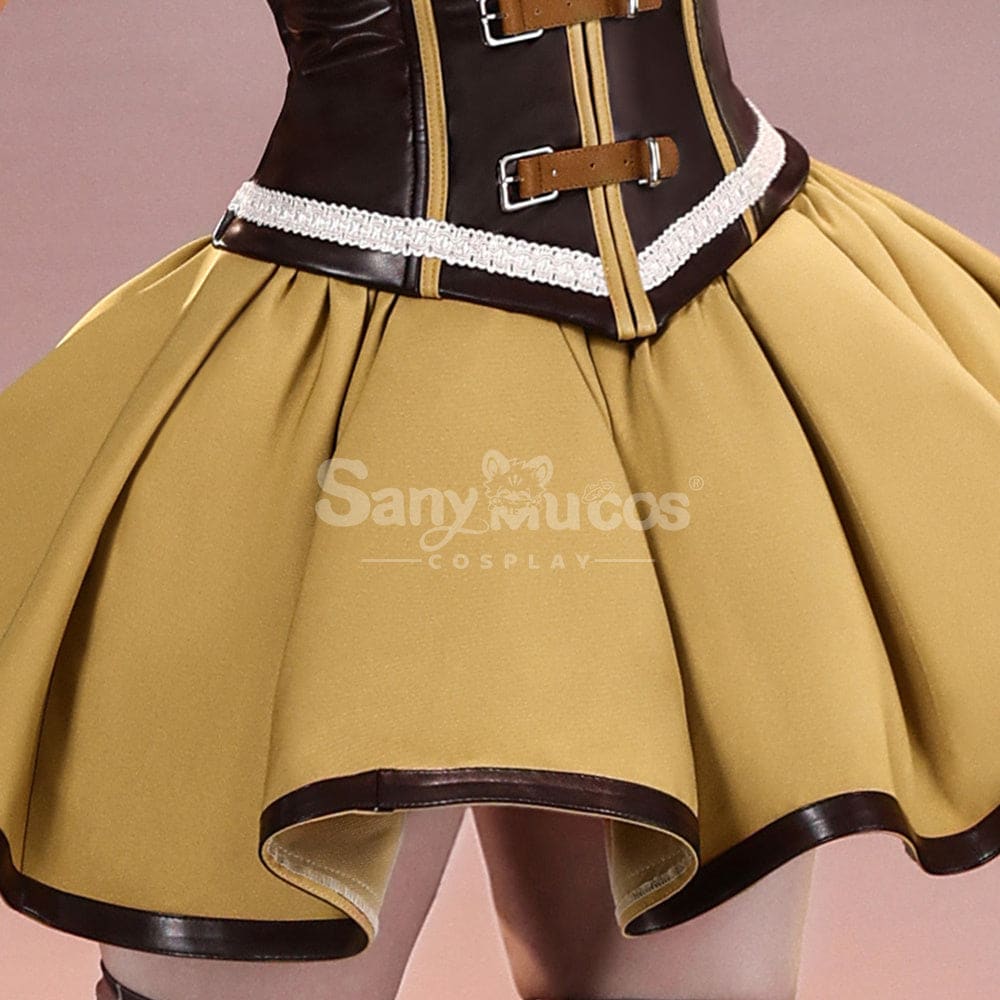 【In Stock】Anime Puella Magi Madoka Magica Cosplay Tomoe Mami Cosplay Costume Premium Edition Cosplay Costumes