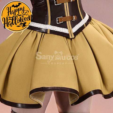 【In Stock】Anime Puella Magi Madoka Magica Cosplay Tomoe Mami Cosplay Costume Premium Edition Cosplay Costumes