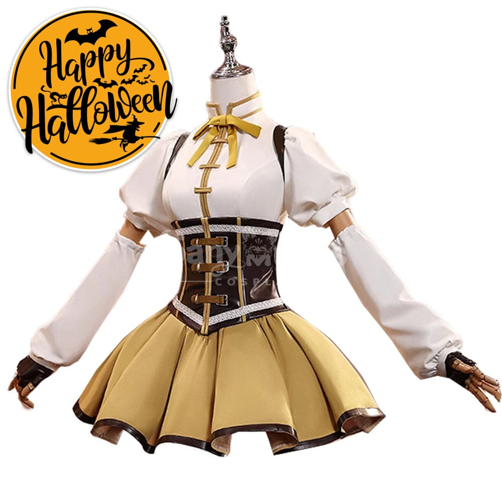 【In Stock】Anime Puella Magi Madoka Magica Cosplay Tomoe Mami Cosplay Costume Premium Edition Cosplay Costumes