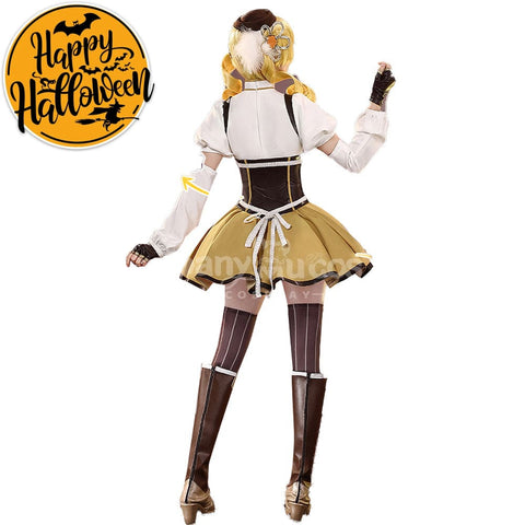 【In Stock】Anime Puella Magi Madoka Magica Cosplay Tomoe Mami Cosplay Costume Premium Edition Cosplay Costumes