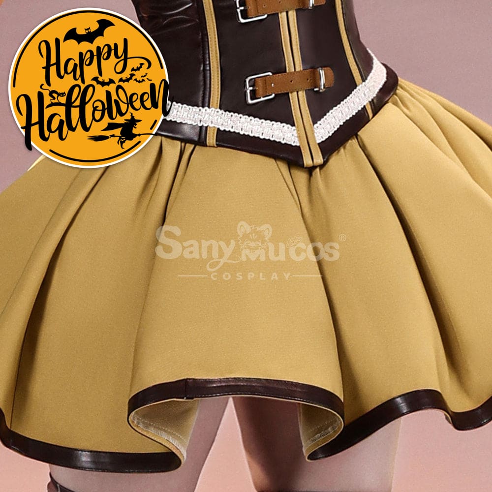 【In Stock】Anime Puella Magi Madoka Magica Cosplay Tomoe Mami Cosplay Costume Premium Edition Cosplay Costumes