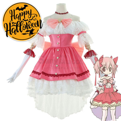 Anime Puella Magi Madoka Magica: The Movie Cosplay Kaname Costume Costumes