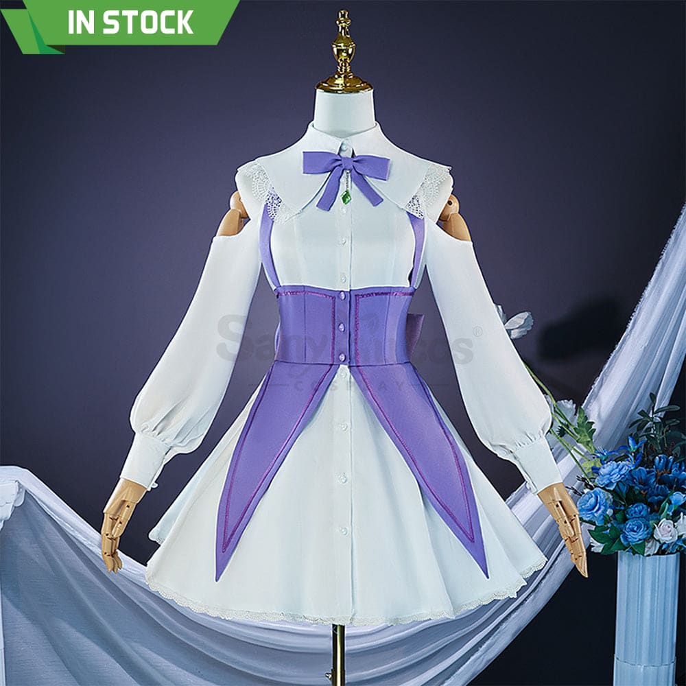 【In Stock】Anime Re Zero Cosplay Emilia Costume Costumes