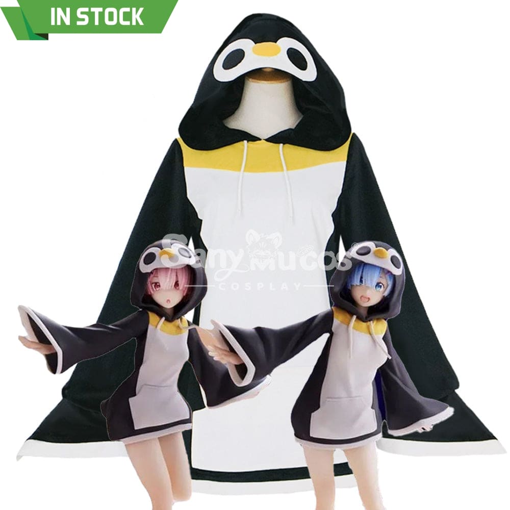 【In Stock】Anime Re Zero Cosplay Penguin Suit Costume Costumes