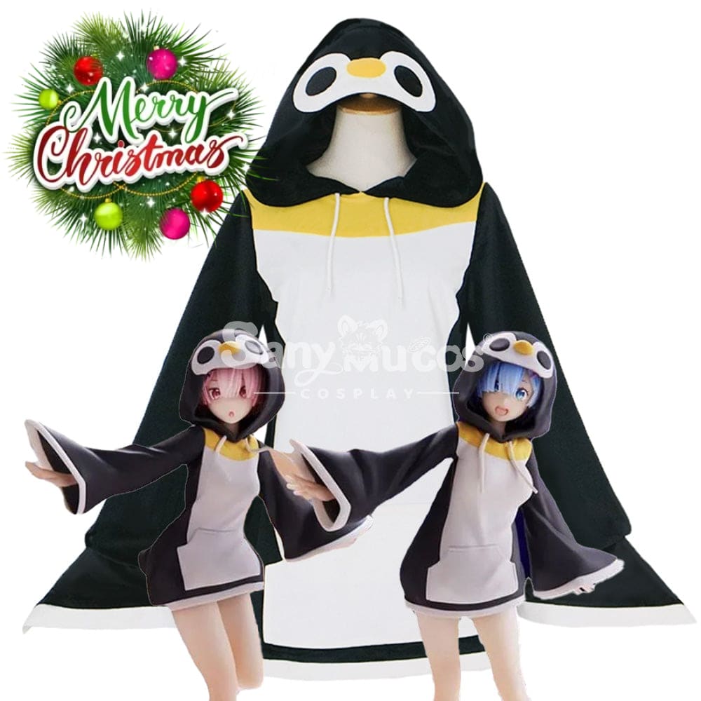 【In Stock】Anime Re Zero Cosplay Penguin Suit Costume Costumes