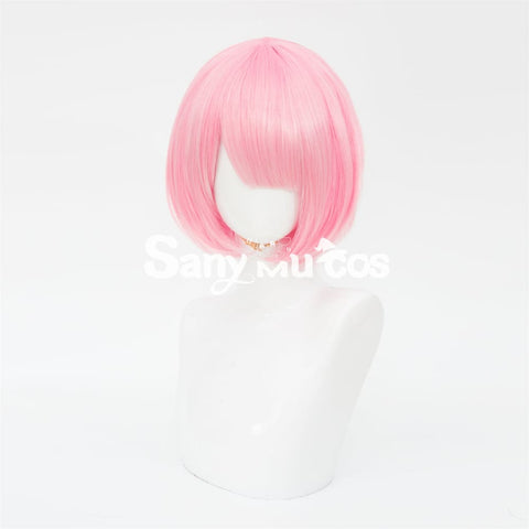 Anime Re Zero cosplay Rame cosplay wig