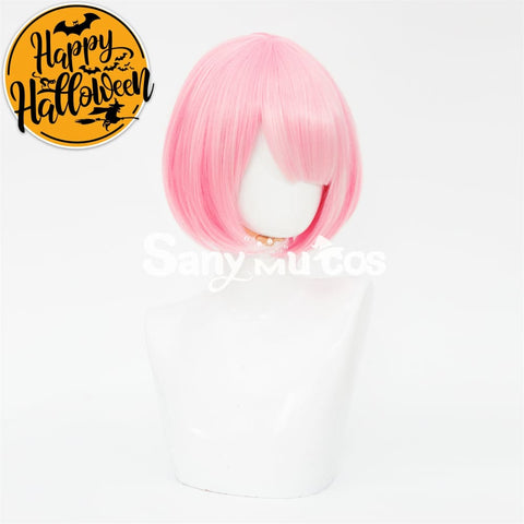 Anime Re Zero cosplay Rame cosplay wig