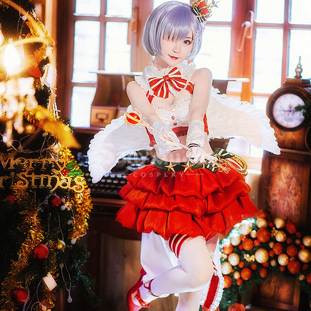 【In Stock】Anime Re Zero Cosplay Rem Christmas Cosplay Costume Cosplay Costumes