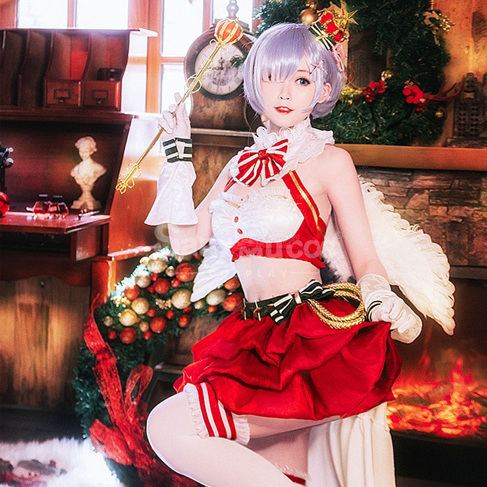 【In Stock】Anime Re Zero Cosplay Rem Christmas Cosplay Costume Cosplay Costumes