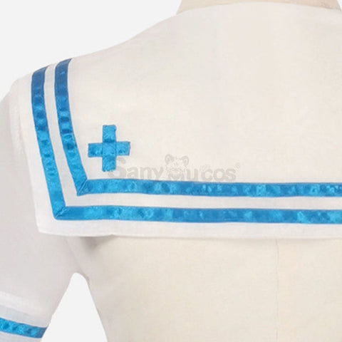 【In Stock】Anime Re Zero Cosplay Rem Sailor Swimsuit Costume Costumes