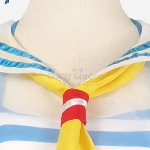 【In Stock】Anime Re Zero Cosplay Rem Sailor Swimsuit Costume Costumes