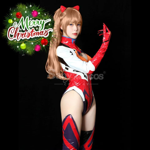 Anime Rebuild Of Evangelion Cosplay Asuka Langley Soryu Battlesuit Costume Costumes