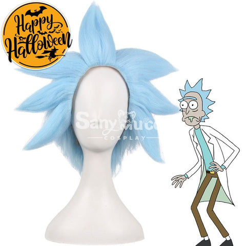 【In Stock】Anime Rick And Morty Cosplay Wig Wigs
