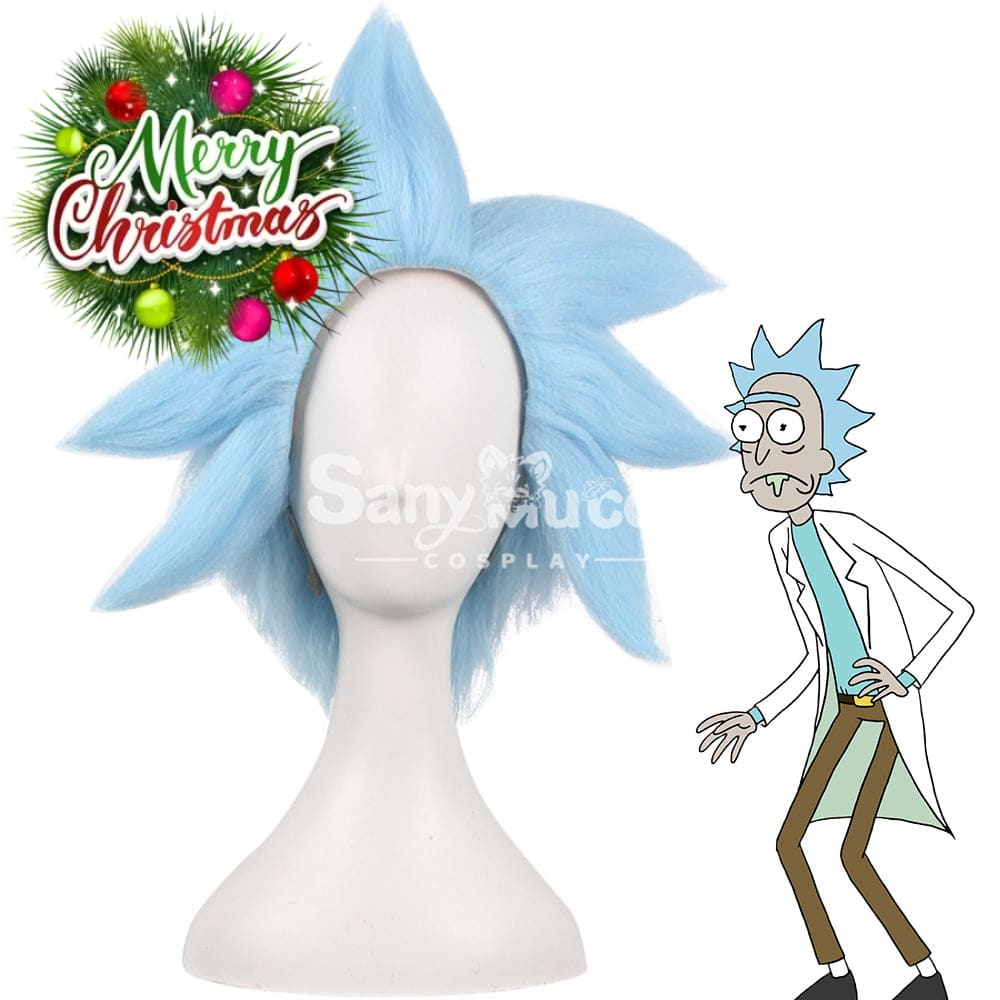 【In Stock】Anime Rick And Morty Cosplay Wig Wigs