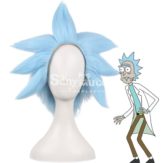 【In Stock】Anime Rick And Morty Cosplay Wig Wigs 1000