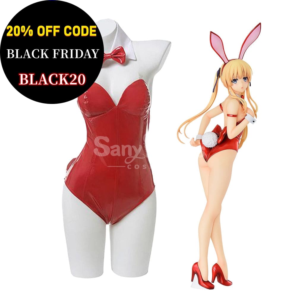 【In Stock】Anime Saekano: How To Raise A Boring Girlfriend Cosplay Eriri Bunny Girl Costume Costumes