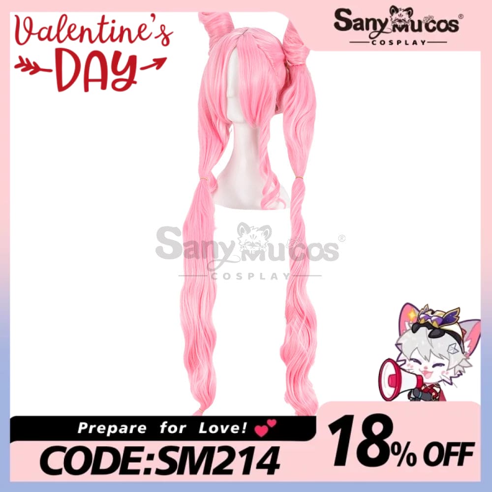 【In Stock】Anime Sailor Moon Cosplay Adult Chibi Chibiusa Tsukino Wig Wigs