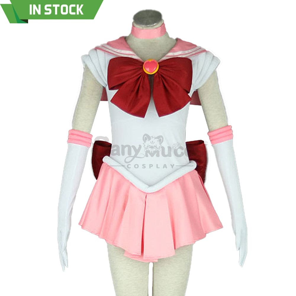 【In Stock】Anime Sailor Moon Cosplay Chibi Chibiusa Tsukino Battle Suit Costume Costumes