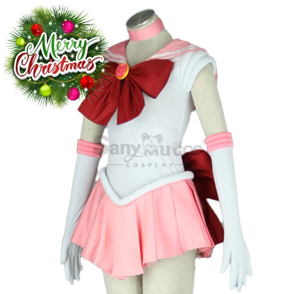 【In Stock】Anime Sailor Moon Cosplay Chibi Chibiusa Tsukino Battle Suit Costume Costumes