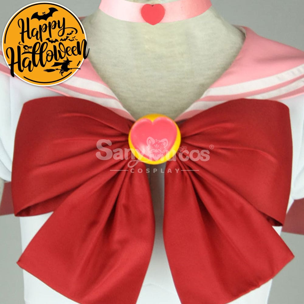 【In Stock】Anime Sailor Moon Cosplay Chibi Chibiusa Tsukino Battle Suit Costume Costumes