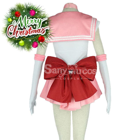 【In Stock】Anime Sailor Moon Cosplay Chibi Chibiusa Tsukino Battle Suit Costume Costumes