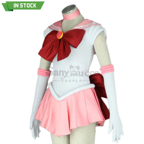 【In Stock】Anime Sailor Moon Cosplay Chibi Chibiusa Tsukino Battle Suit Costume Costumes