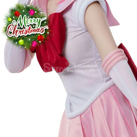 【In Stock】Anime Sailor Moon Cosplay Chibi Chibiusa Tsukino Battle Suit Costume Premium Edition