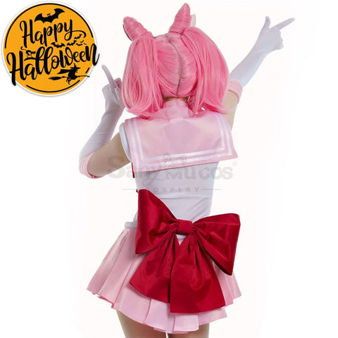 【In Stock】Anime Sailor Moon Cosplay Chibi Chibiusa Tsukino Battle Suit Costume Premium Edition
