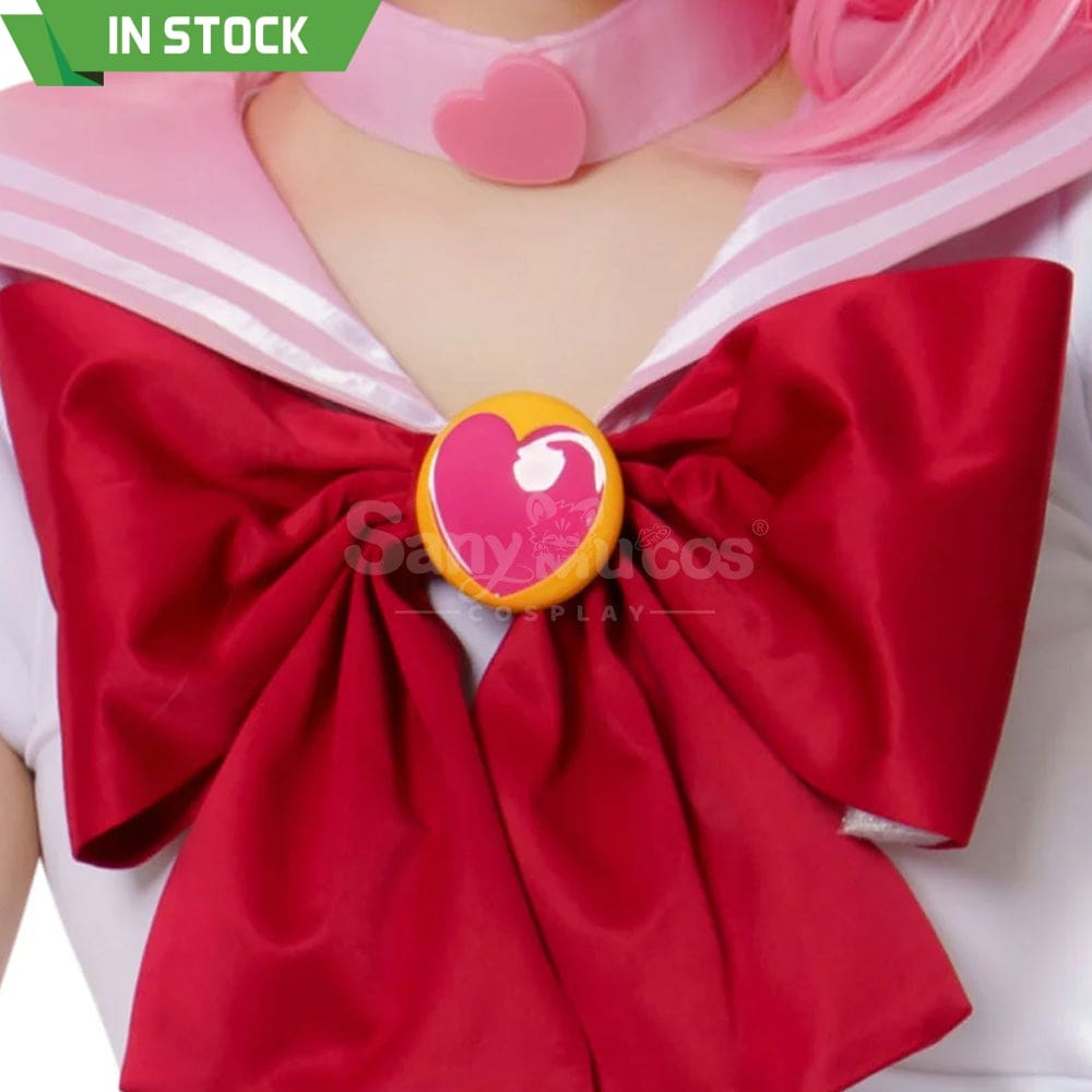 【In Stock】Anime Sailor Moon Cosplay Chibi Chibiusa Tsukino Battle Suit Costume Premium Edition