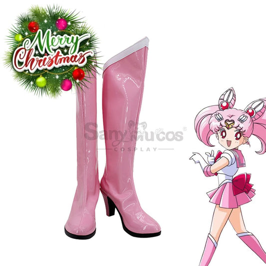 【In Stock】Anime Sailor Moon Cosplay Chibi Chibiusa Tsukino Shoes Boots 1000