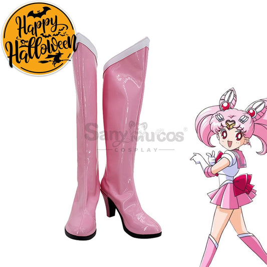 【In Stock】Anime Sailor Moon Cosplay Chibi Chibiusa Tsukino Shoes Boots 1000