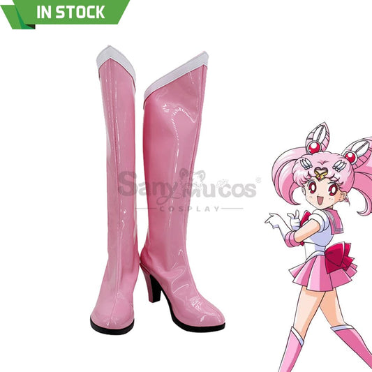 【In Stock】Anime Sailor Moon Cosplay Chibi Chibiusa Tsukino Shoes Boots 1000