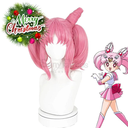 【In Stock】Anime Sailor Moon Cosplay Child Chibi Chibiusa Tsukino Wig Wigs 1000