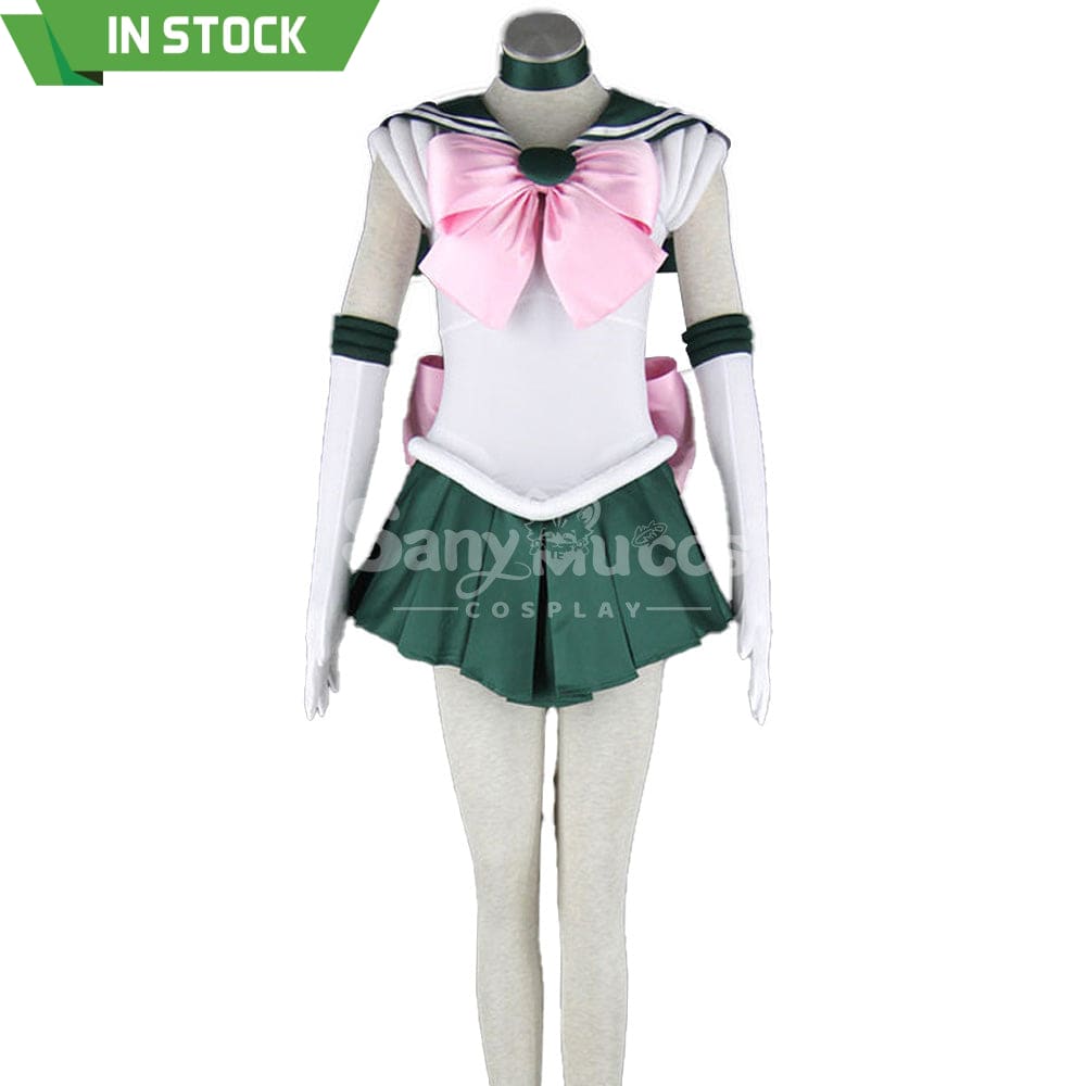 【In Stock】Anime Sailor Moon Cosplay Jupiter Makoto Kino Battle Suit Costume Costumes