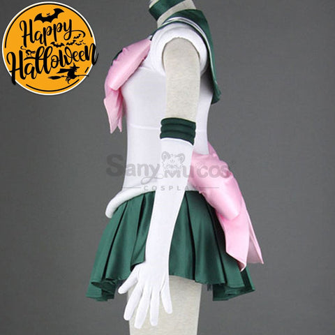 【In Stock】Anime Sailor Moon Cosplay Jupiter Makoto Kino Battle Suit Costume Costumes